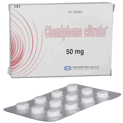 Clomiphene Citrate 50mg Tablets